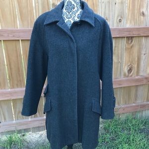 Ralph Lauren Charcoal grey Wool peacoat